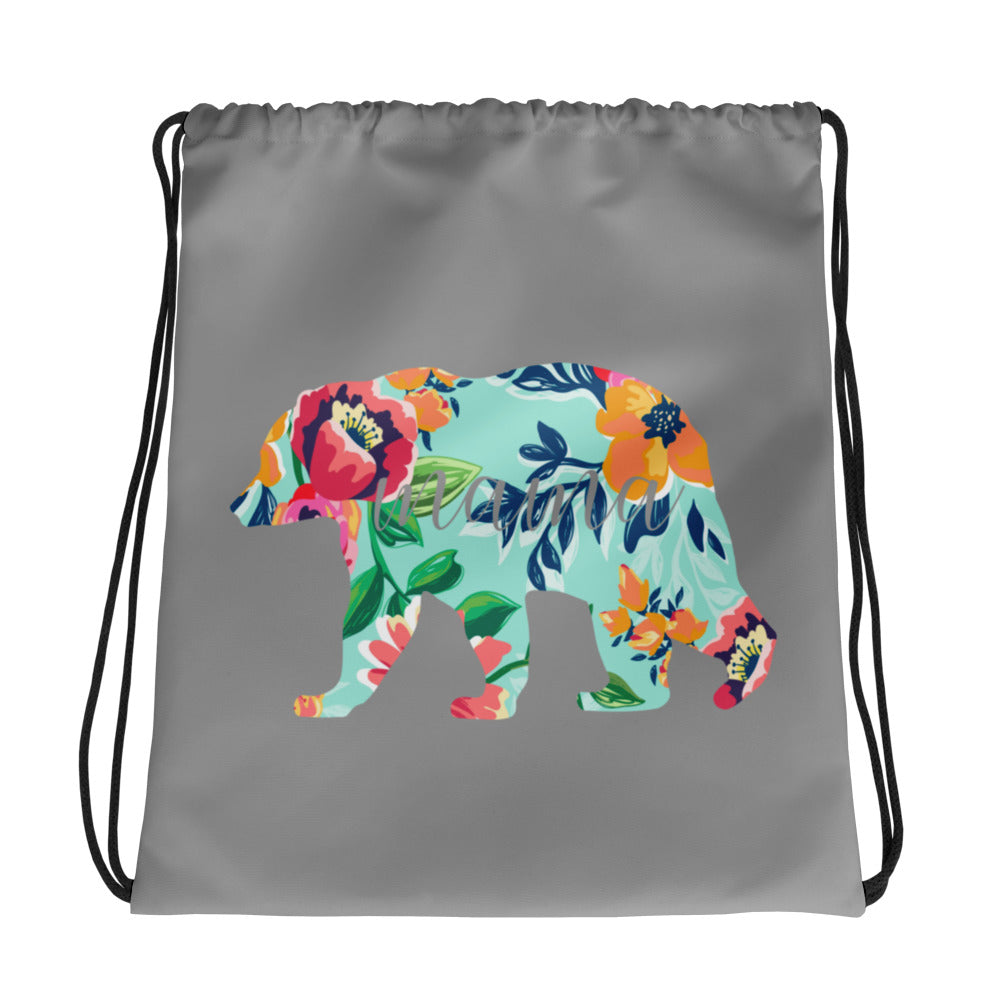 Mama Bear Drawstring bag