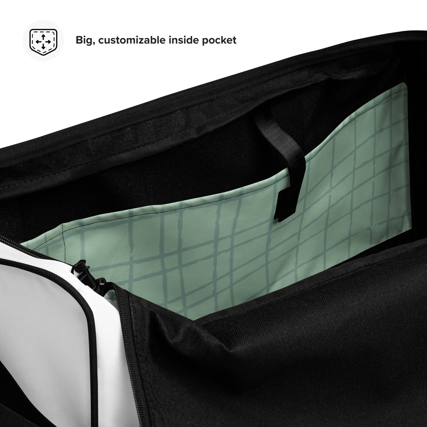 not a hugger duffle bag
