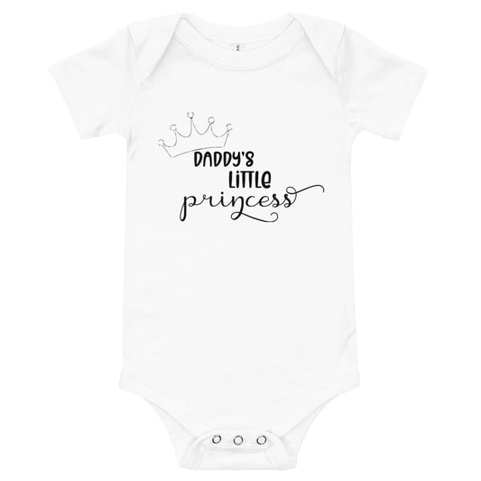 Daddy's princess Baby short sleeve