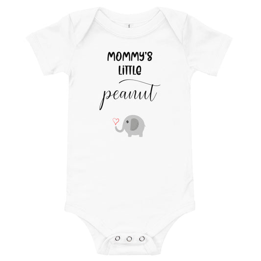 mommy's peanut Baby short sleeve