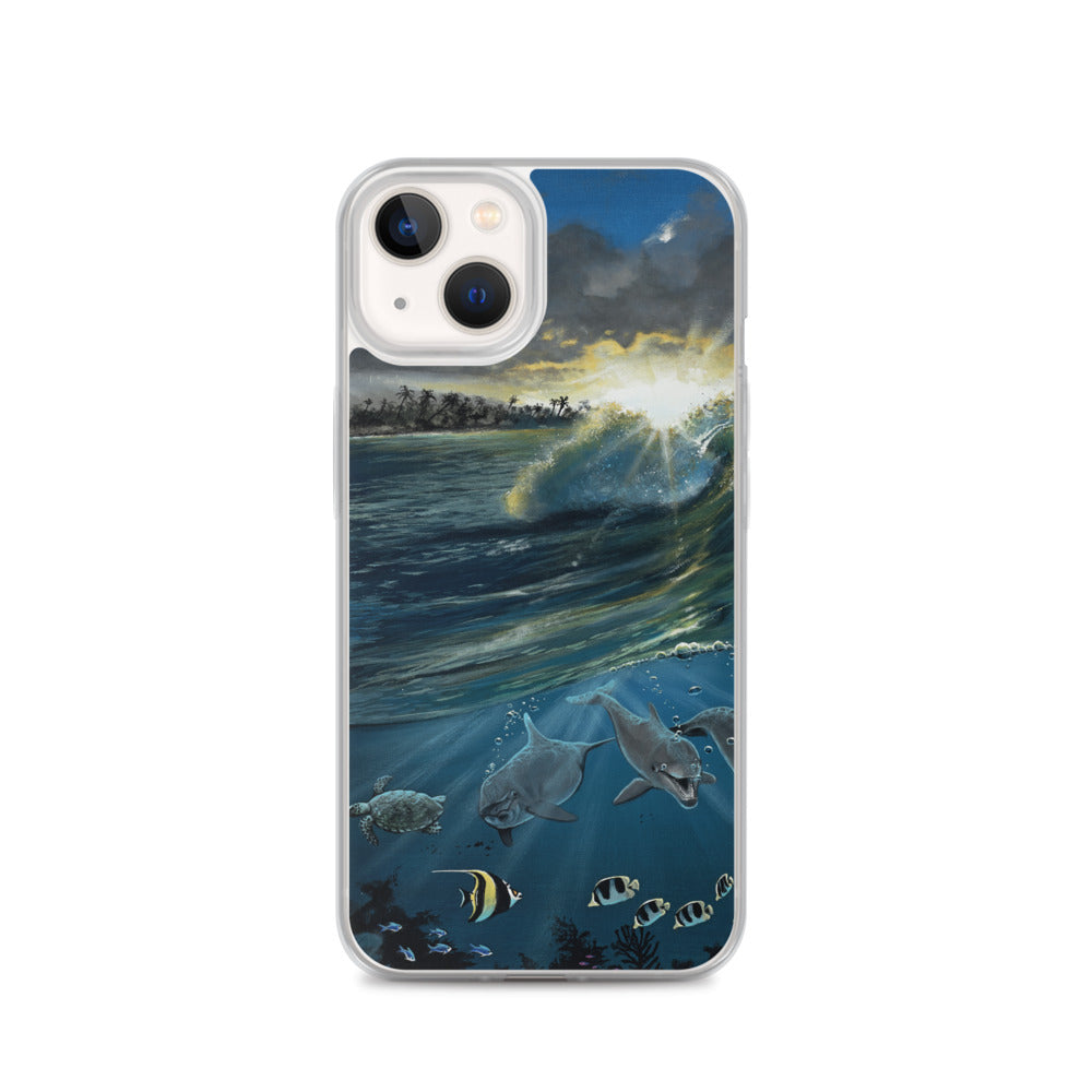 "Sunset Smiles" iPhone Case