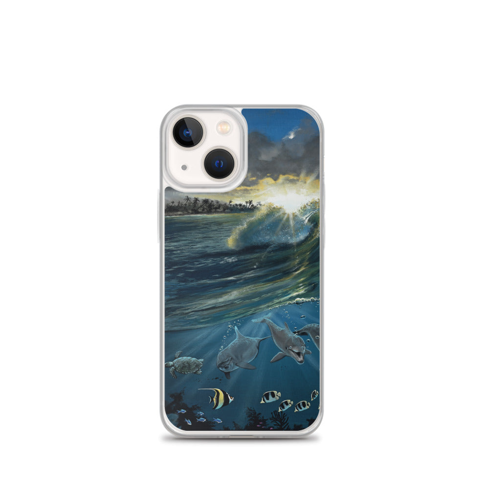 "Sunset Smiles" iPhone Case