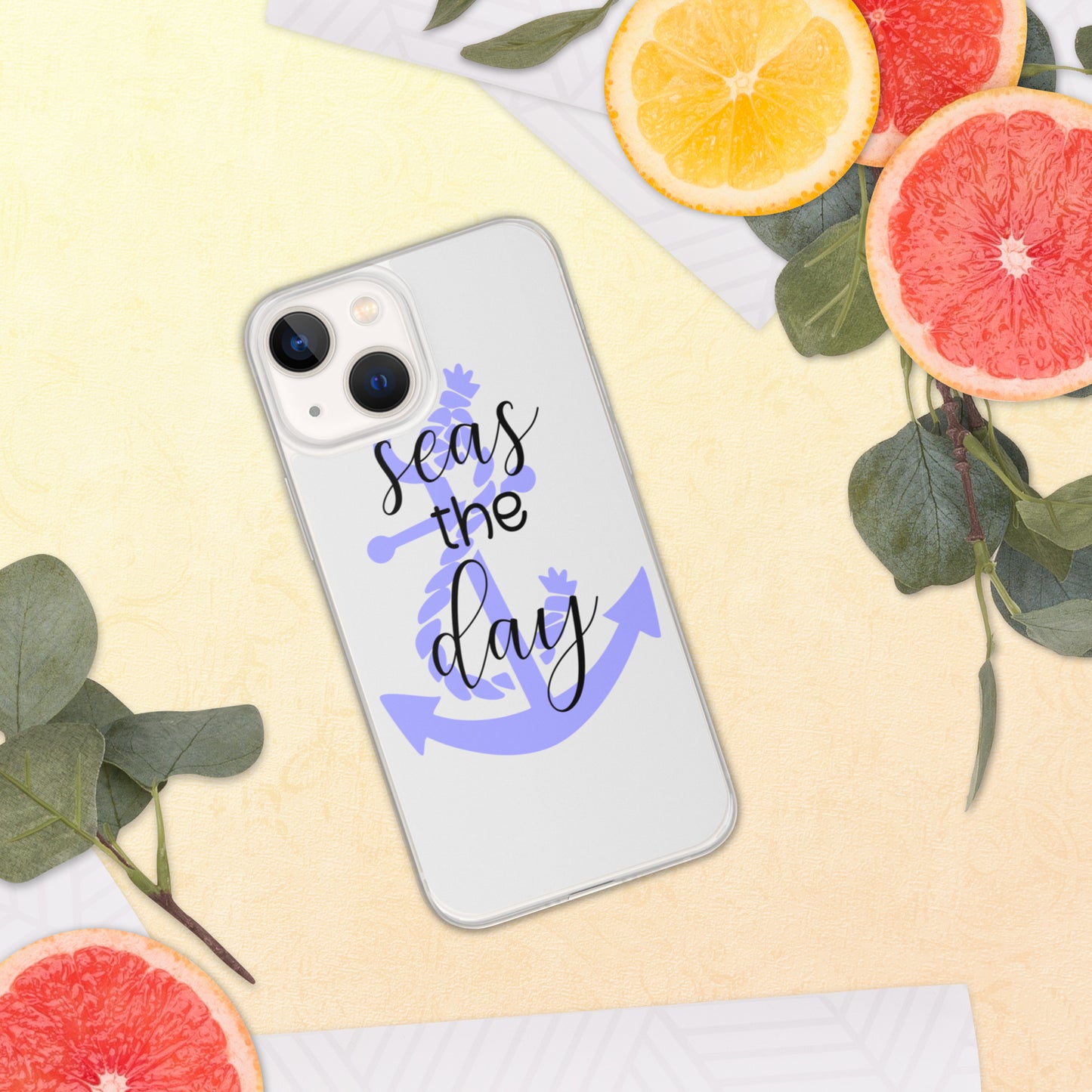 Seas the Day iPhone Case