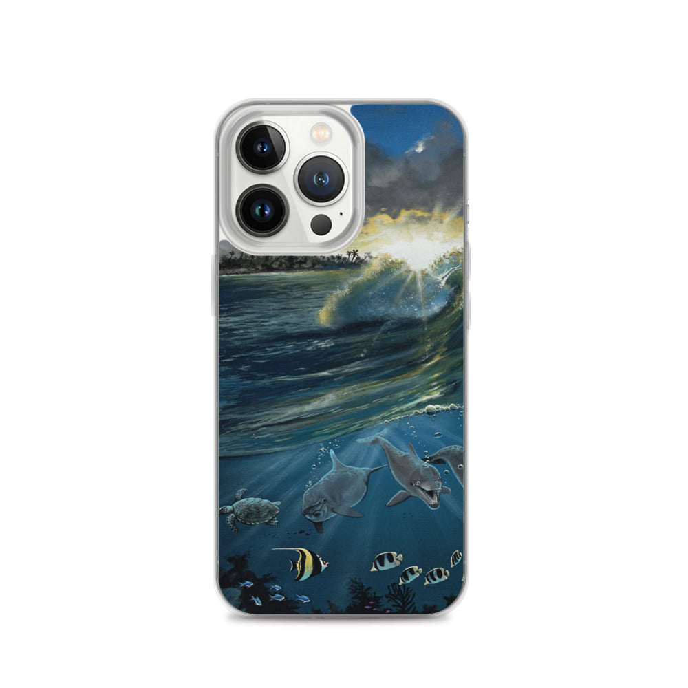 "Sunset Smiles" iPhone Case