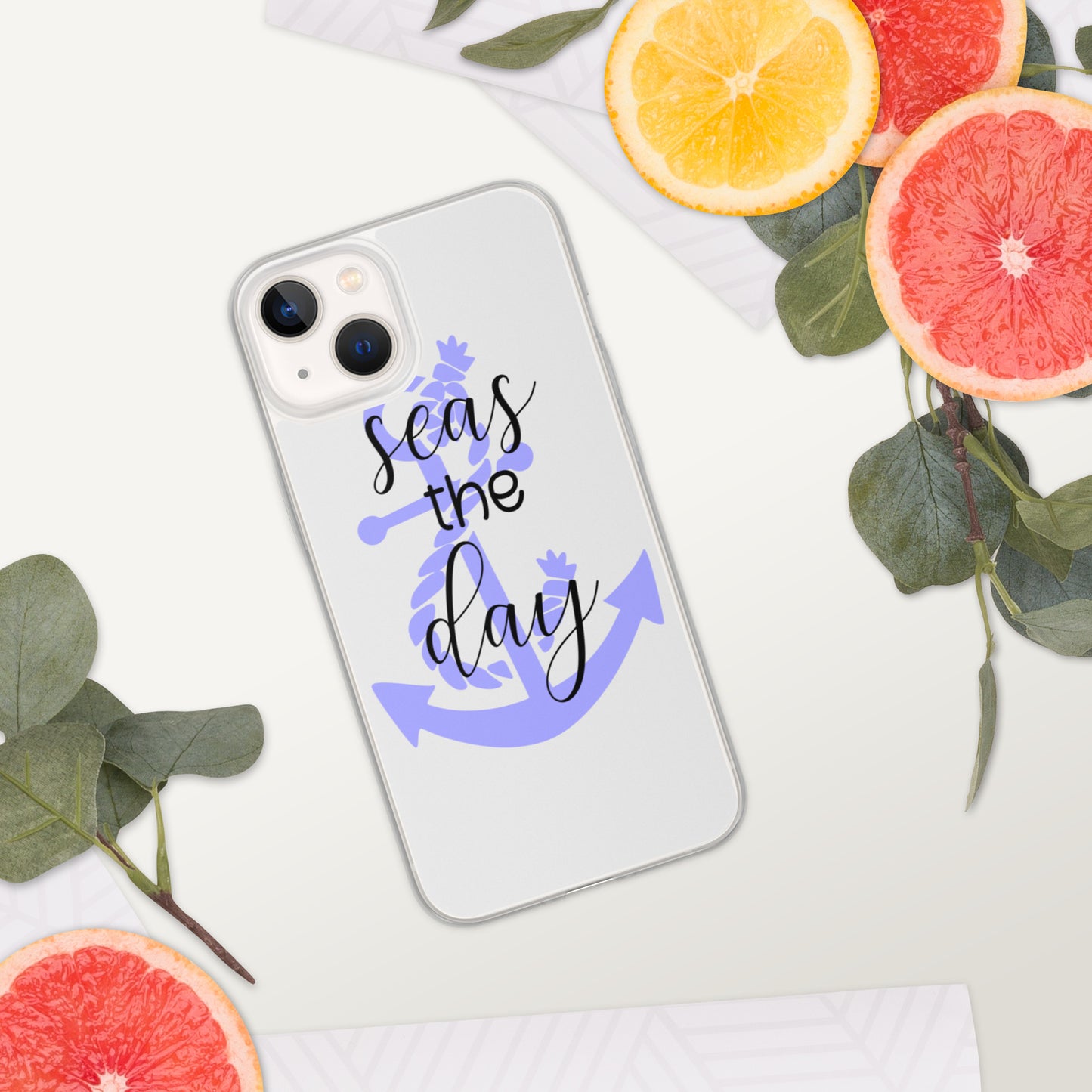 Seas the Day iPhone Case