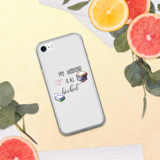 all booked iPhone Case