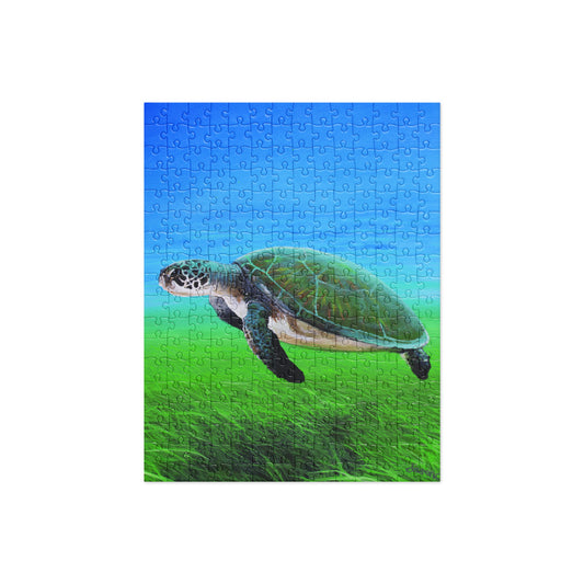 "Endless Search" Sea Turtle Jigsaw puzzle