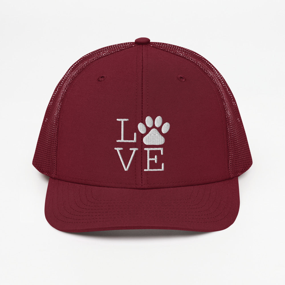 Paw Love Trucker Cap