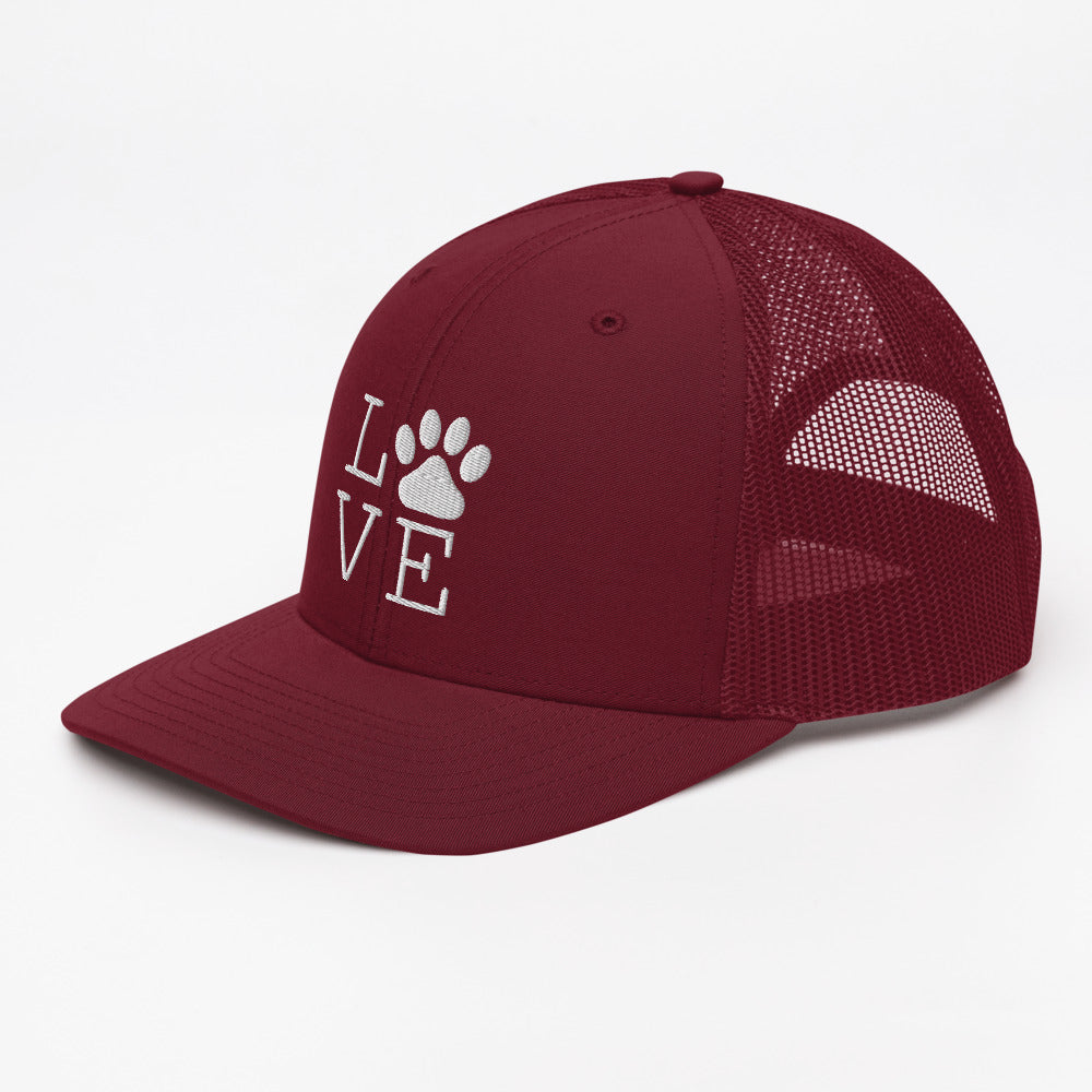 Paw Love Trucker Cap