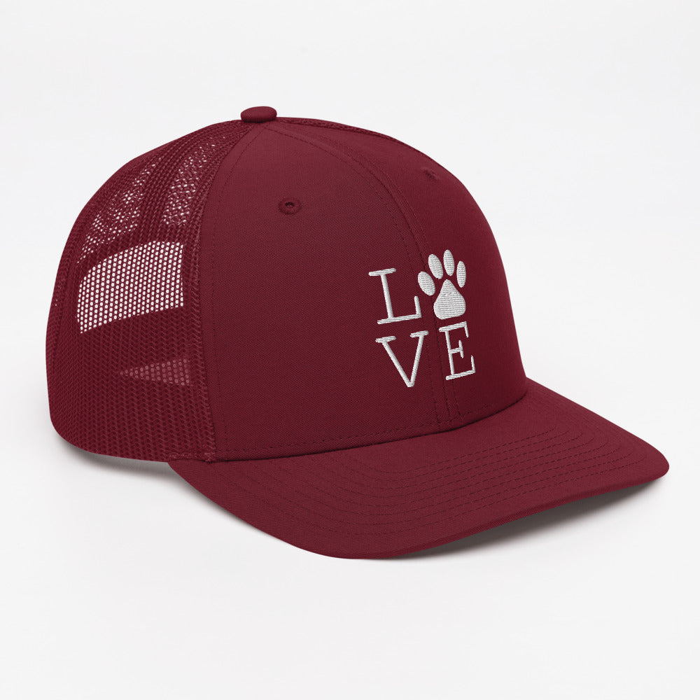 Paw Love Trucker Cap