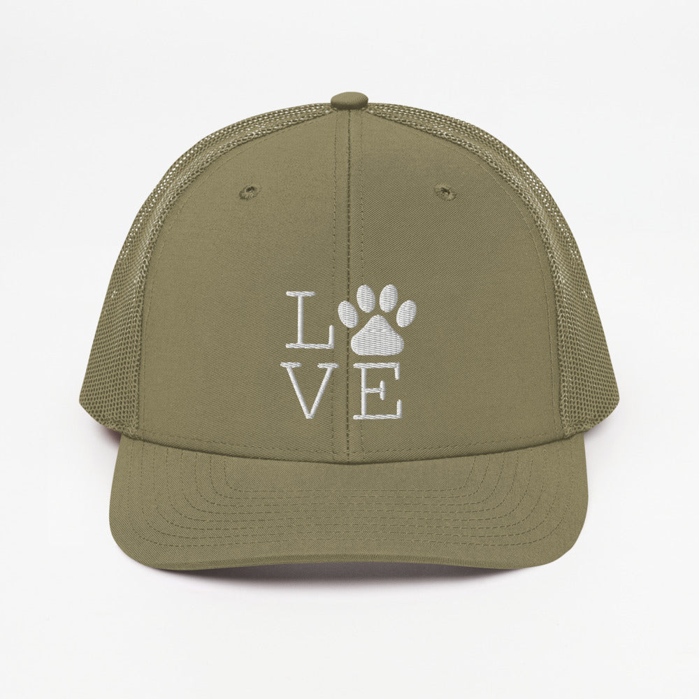 Paw Love Trucker Cap