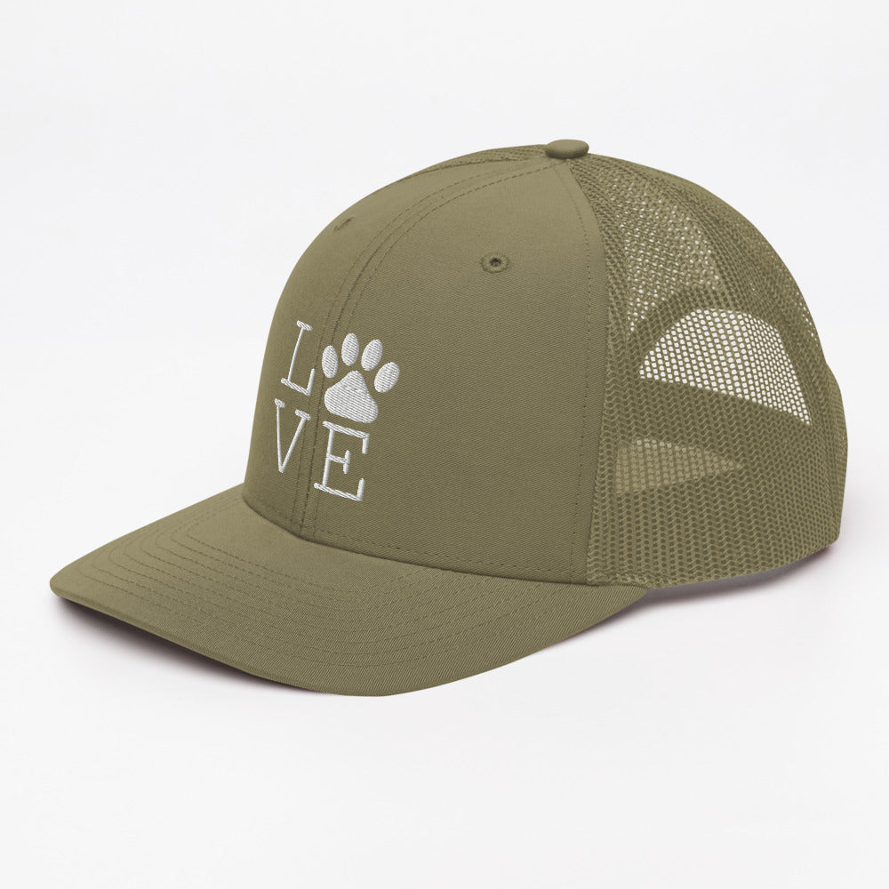 Paw Love Trucker Cap