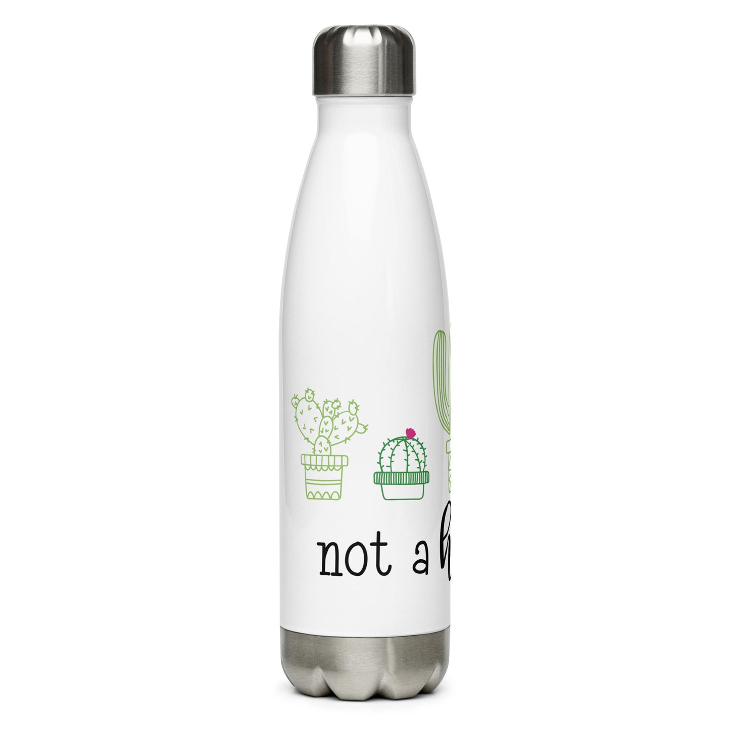 not a hugger Water Bottle