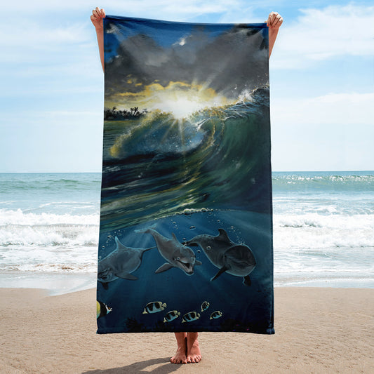 "Sunset Smiles" Towel