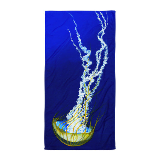 "Jelly Dive" Jellyfish Towel