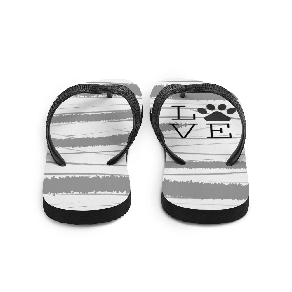 paw love Flip-Flops