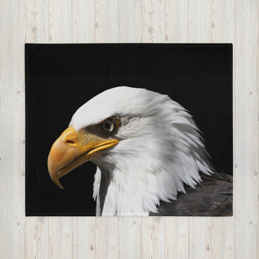 Bald Eagle Throw Blanket