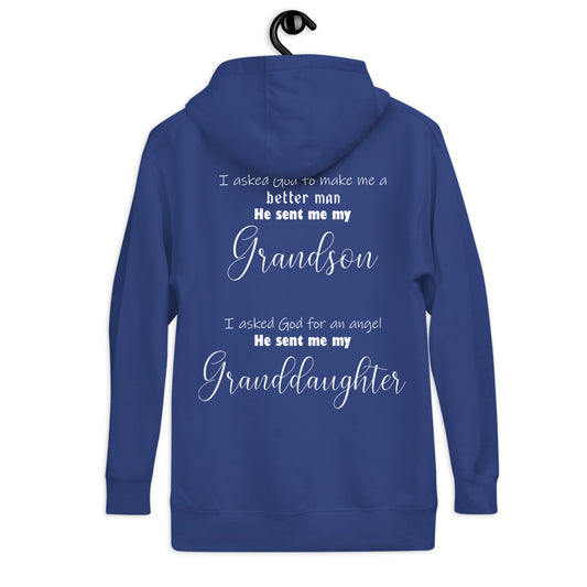 God sent me my grandkids Unisex Hoodie