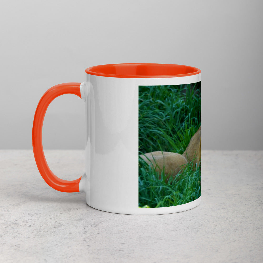Lioness Mug with Color Inside