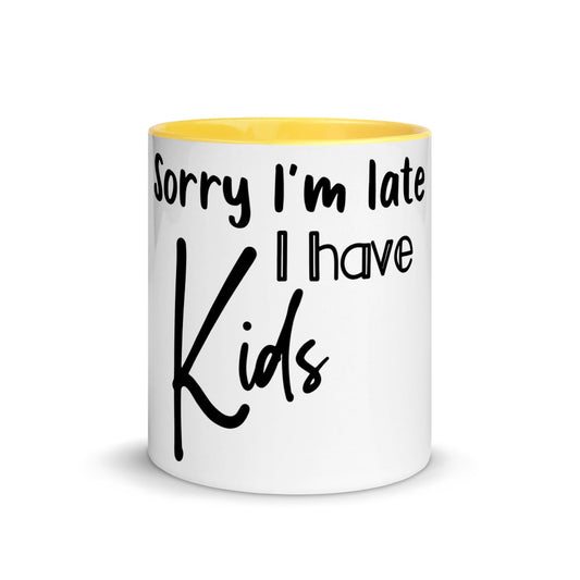 Sorry I'm Late Mug