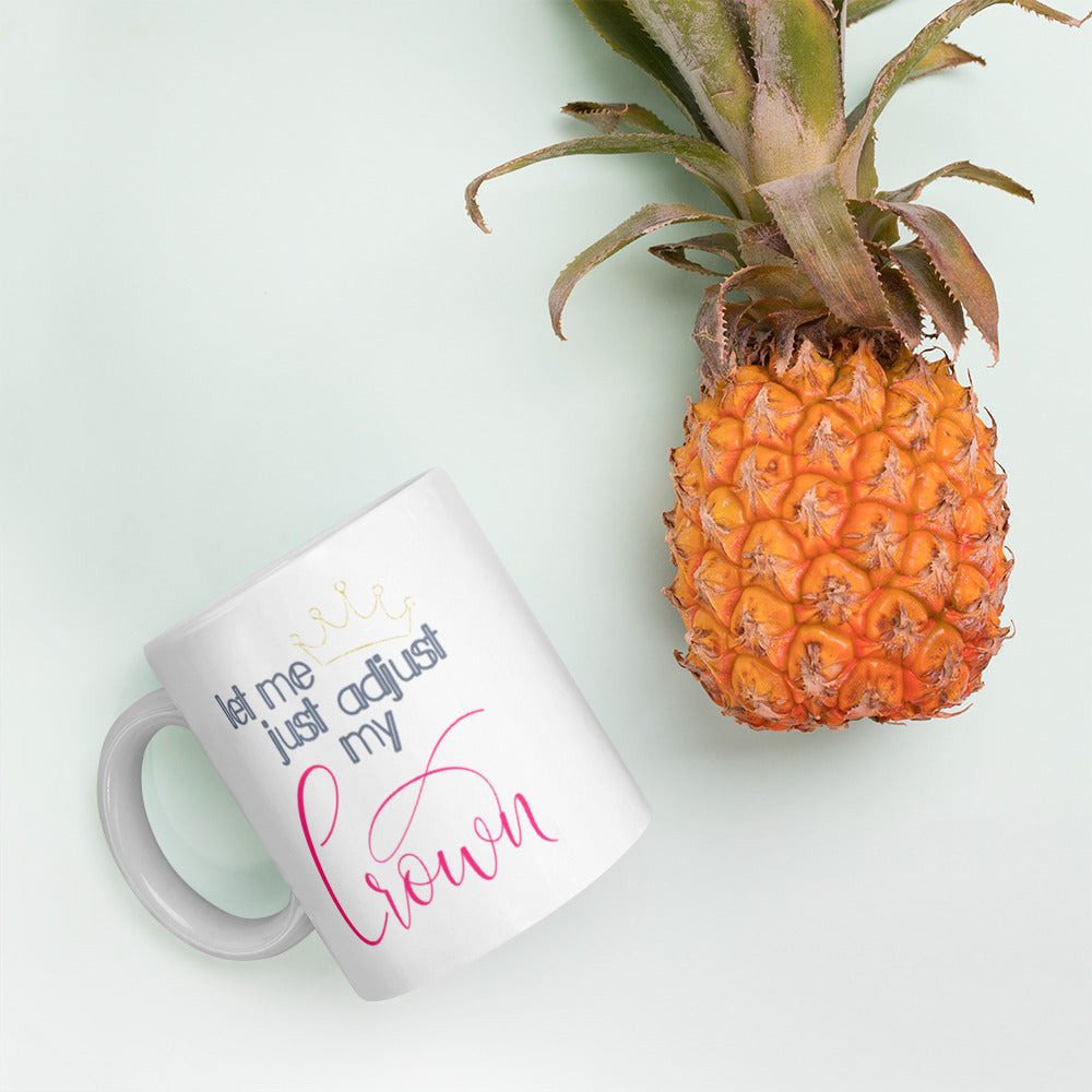 adjust my crown mug