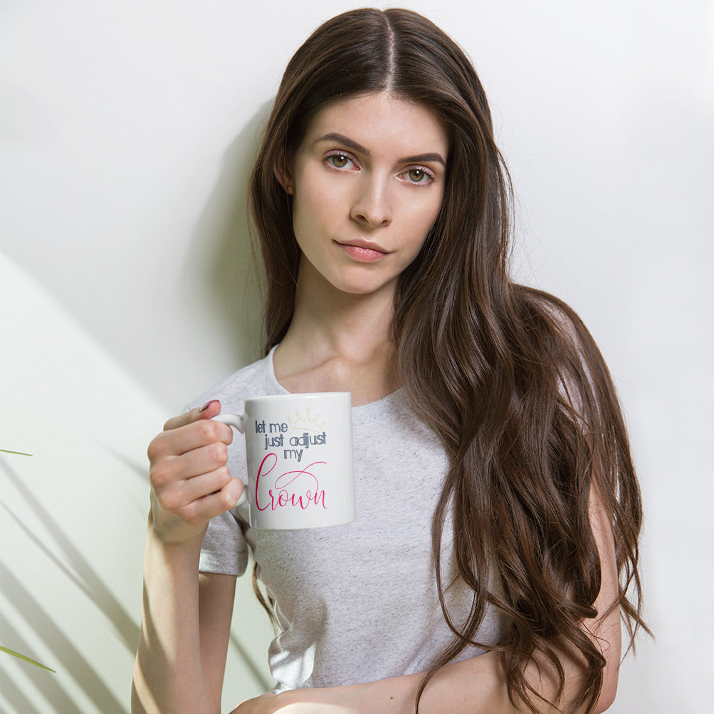 adjust my crown mug