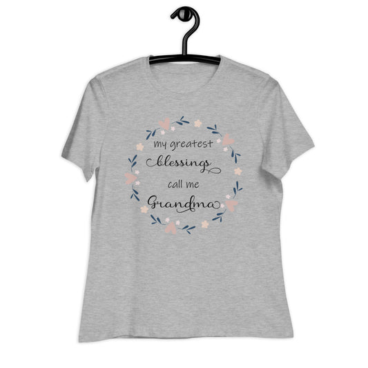 Greatest blessings call me Grandma Women's T-Shirt