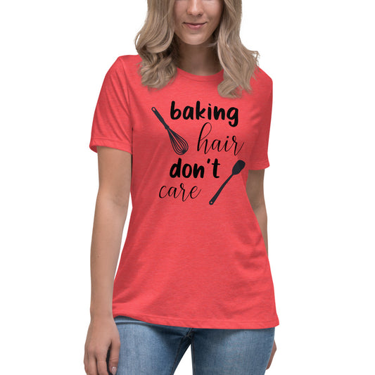 Baking Hair Women's Relaxed T-Shirt