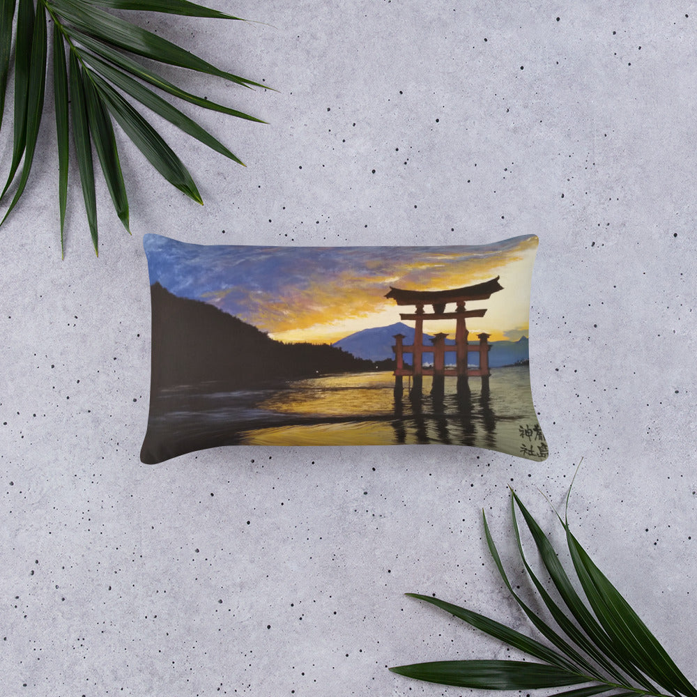 "Itsukushima Shrine" Pillow