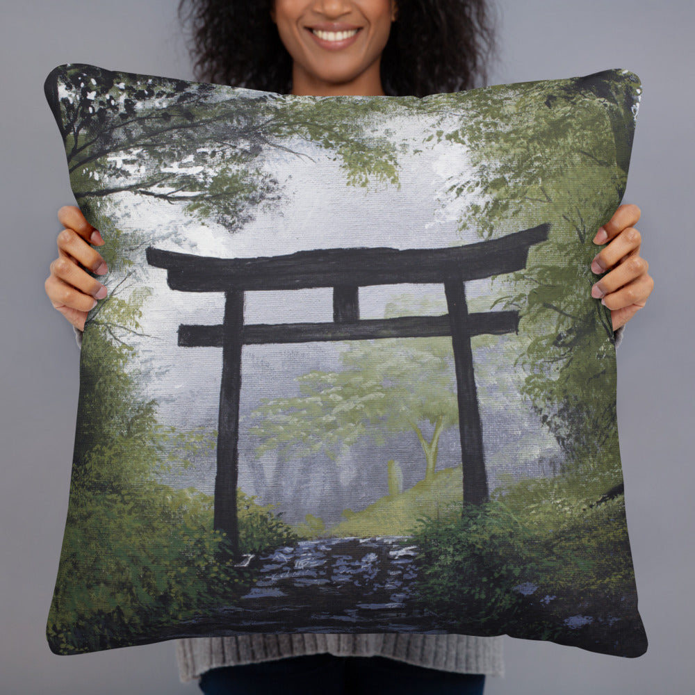 "Aokigahara Forest" Pillow