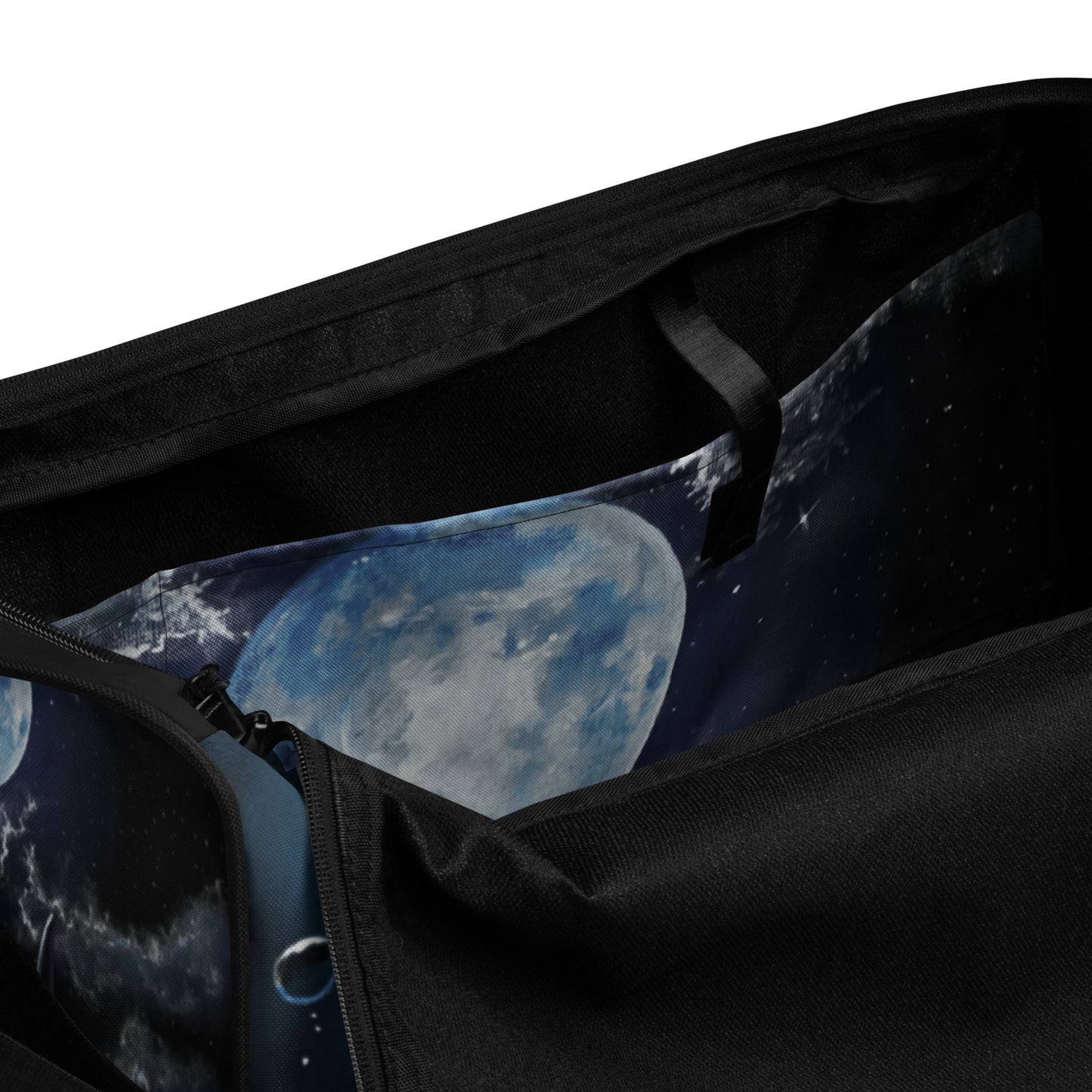 "Moonlit playtime" orcas Duffle bag