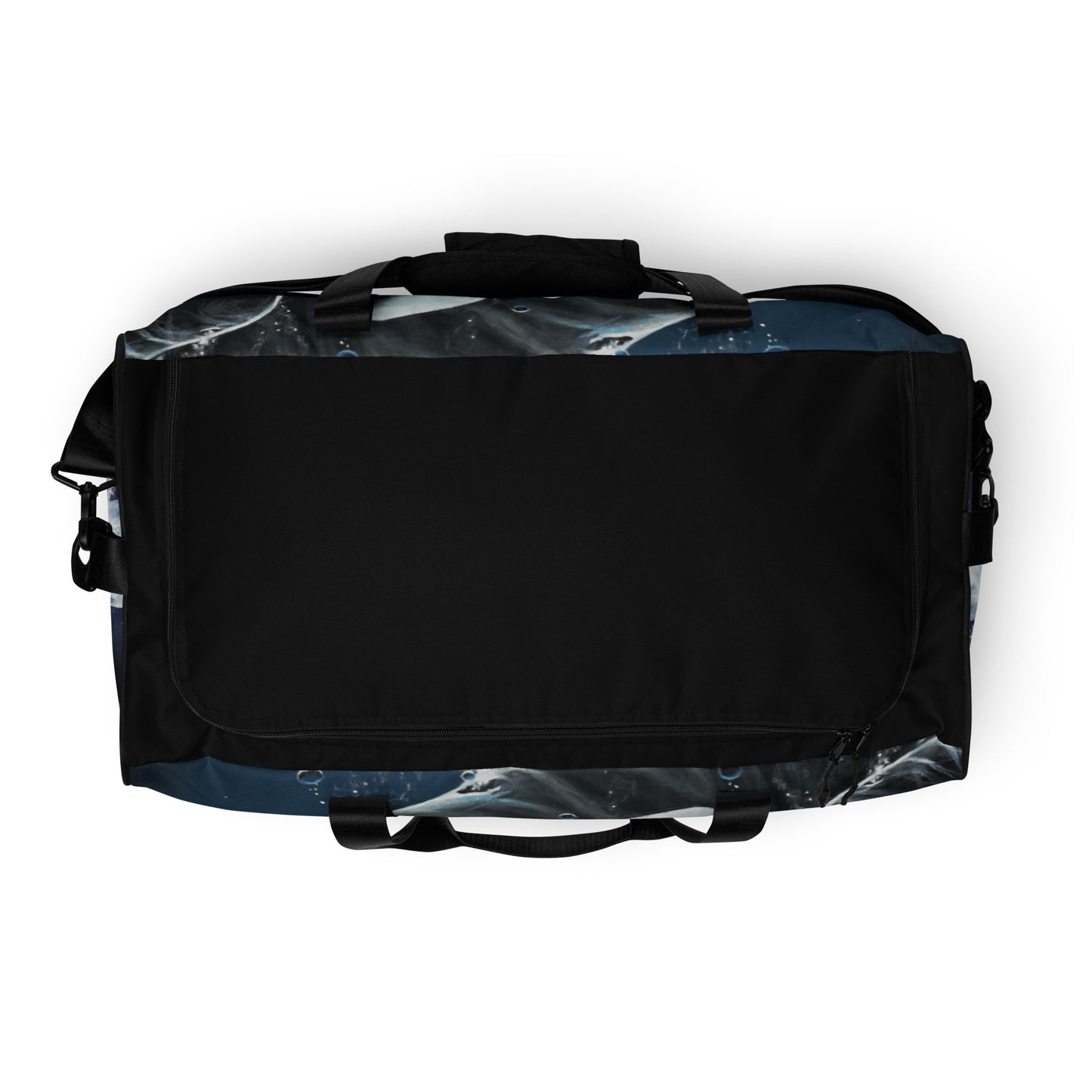 "Moonlit playtime" orcas Duffle bag