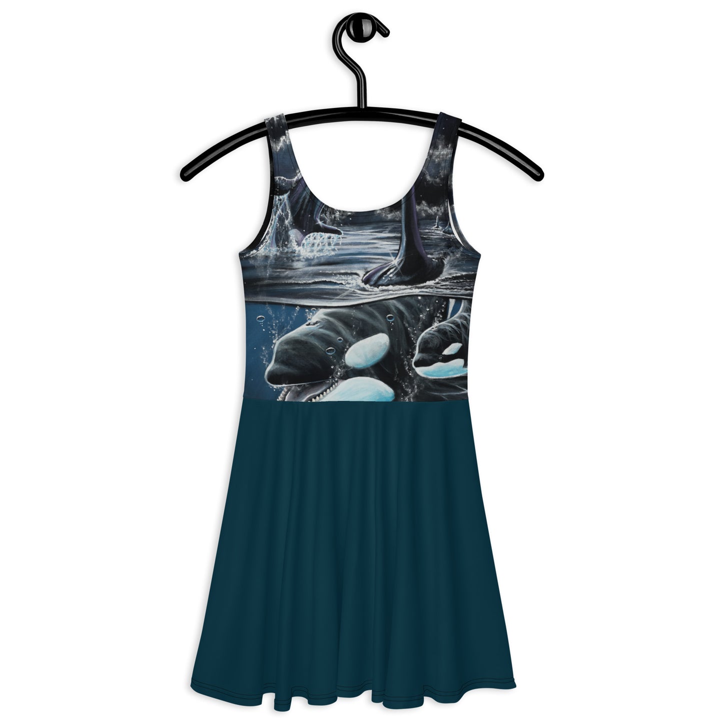 "moonlit playtime" Skater Dress