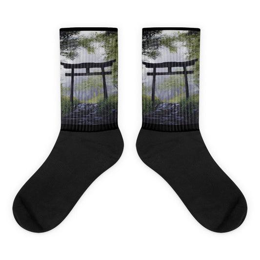 "Aokigahara Forest" Socks
