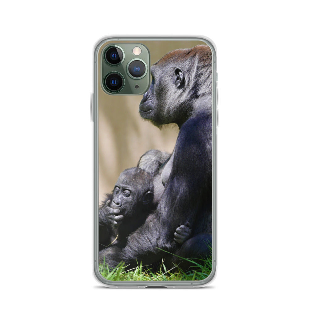 gorilla iPhone Case