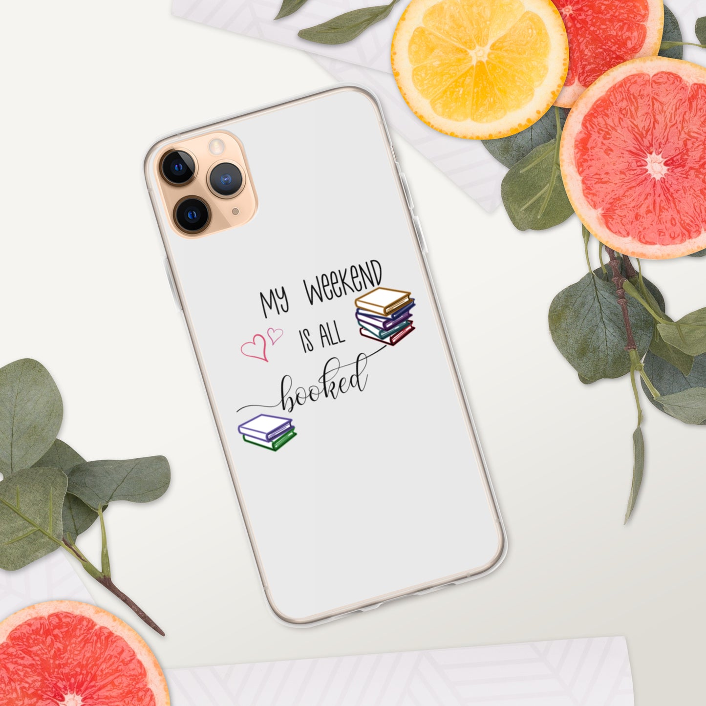 all booked iPhone Case