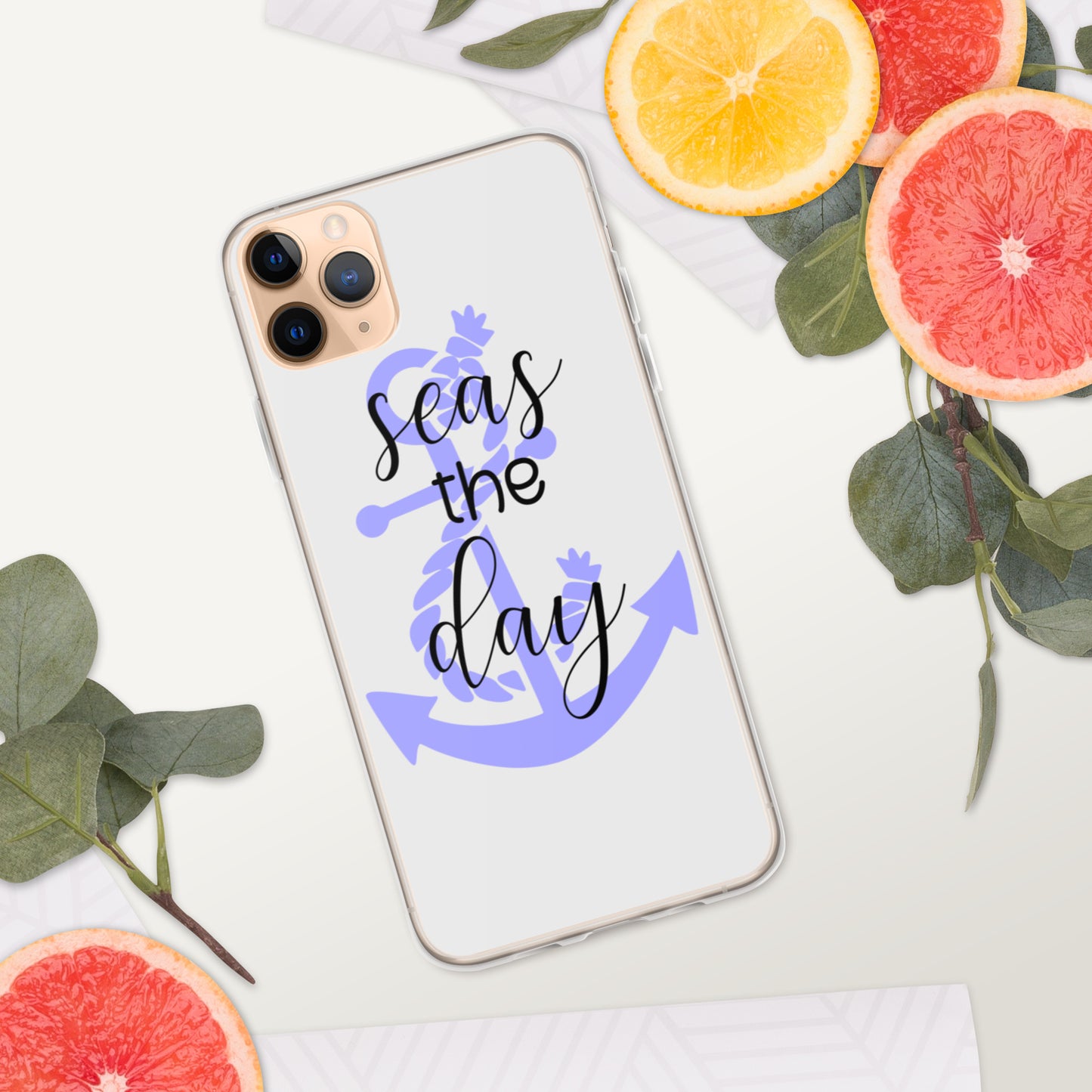 Seas the Day iPhone Case