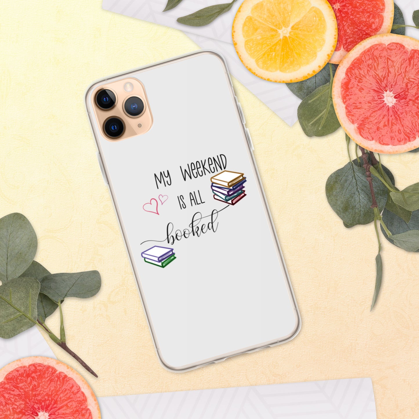 all booked iPhone Case