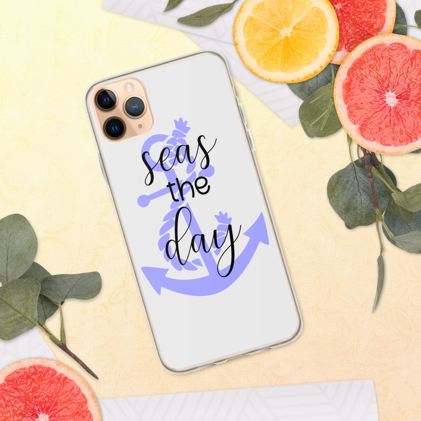 Seas the Day iPhone Case