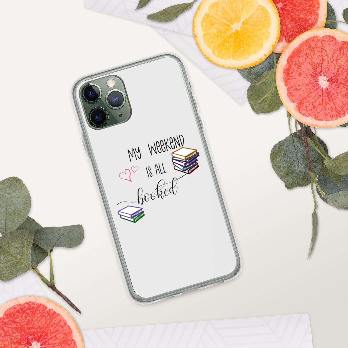 all booked iPhone Case