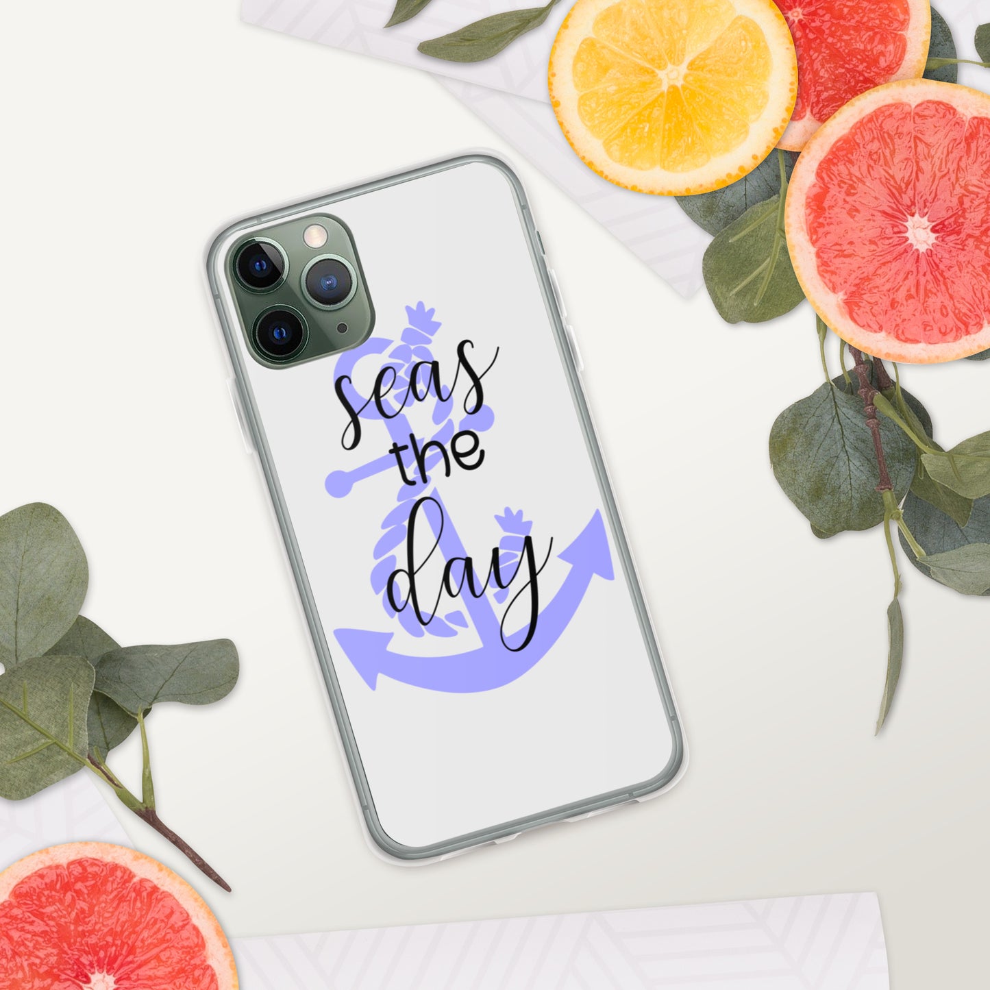 Seas the Day iPhone Case