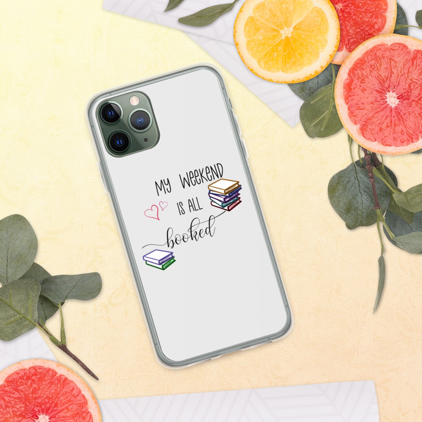 all booked iPhone Case