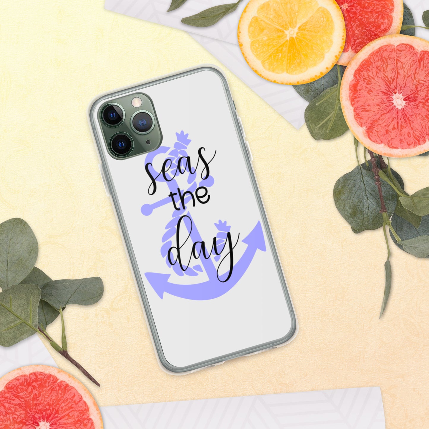 Seas the Day iPhone Case