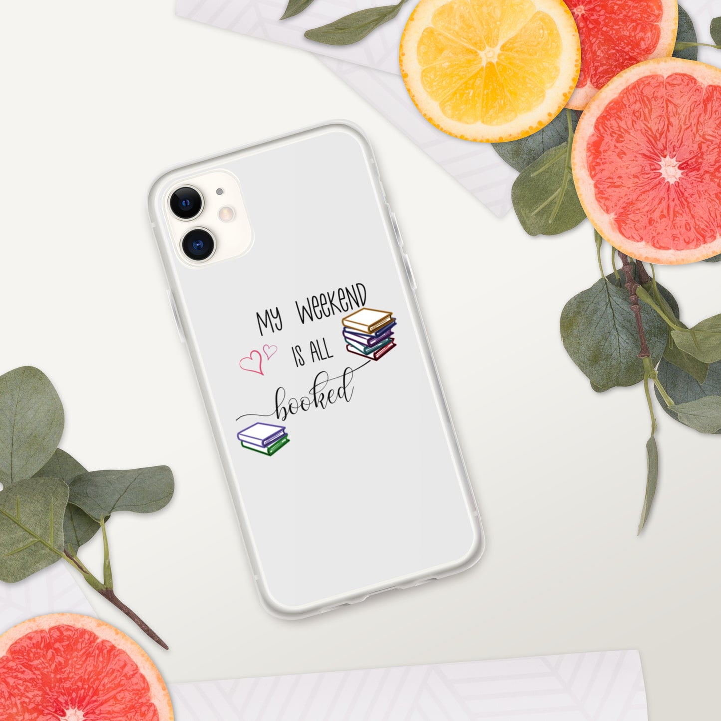 all booked iPhone Case