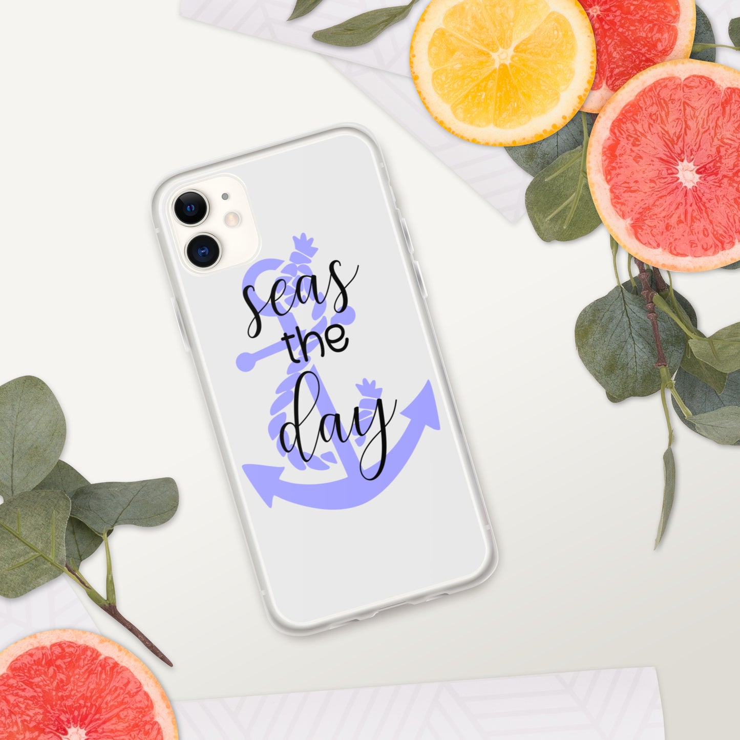 Seas the Day iPhone Case