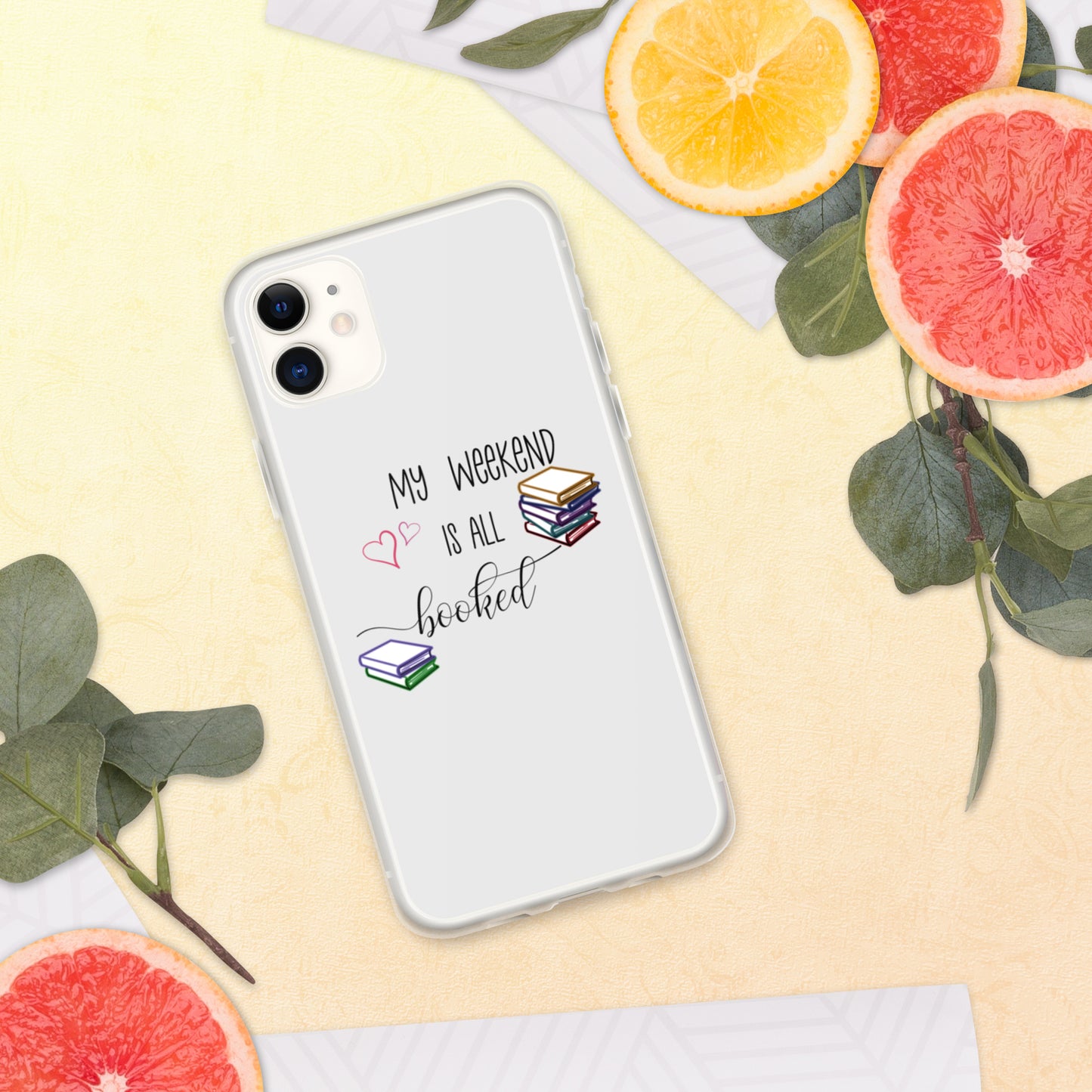 all booked iPhone Case