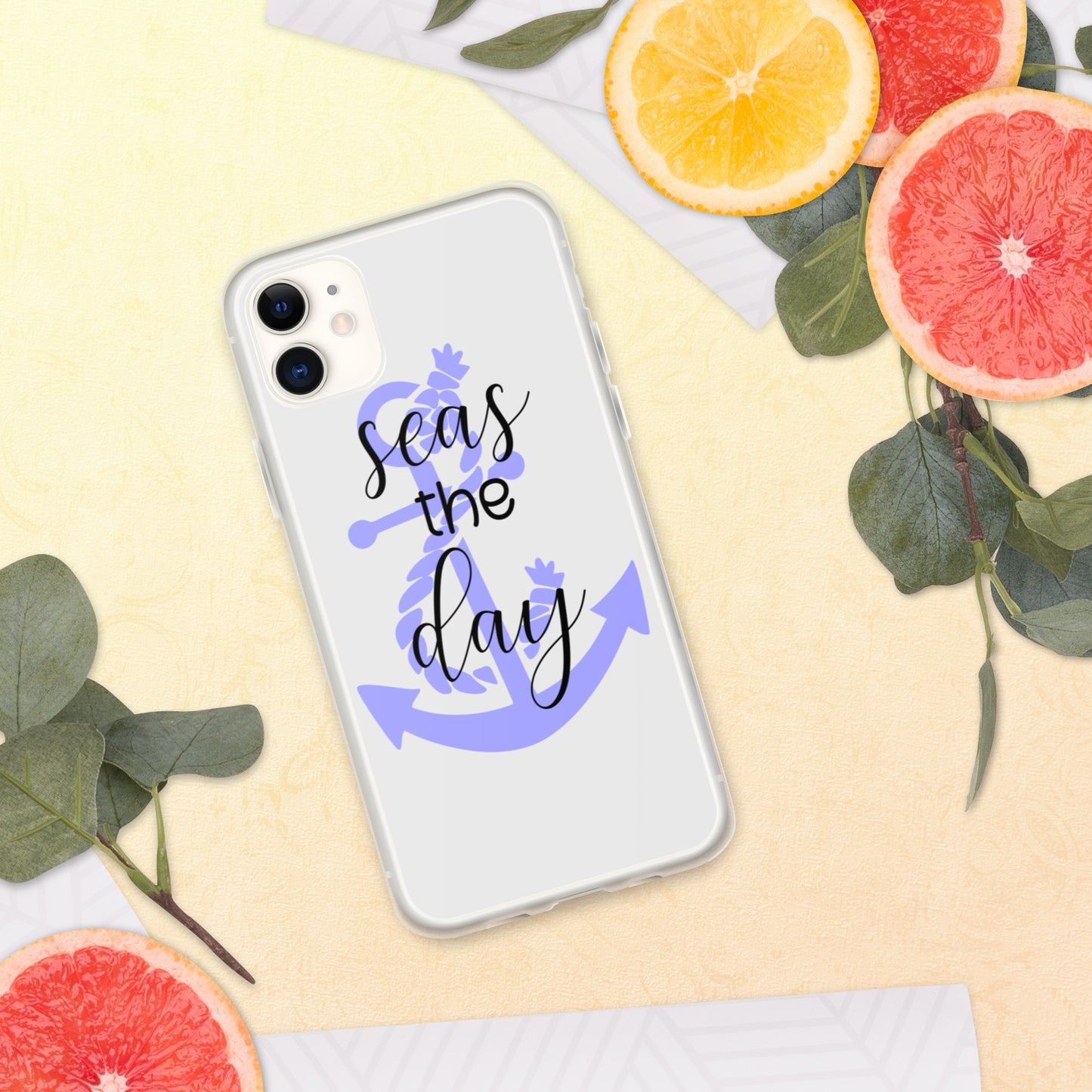 Seas the Day iPhone Case