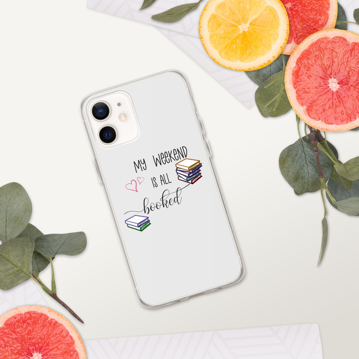 all booked iPhone Case