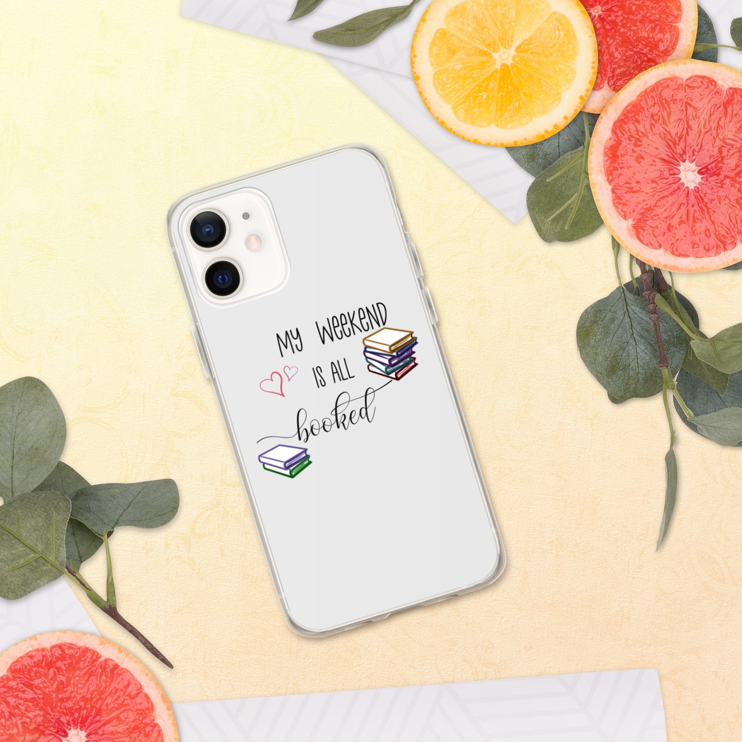 all booked iPhone Case