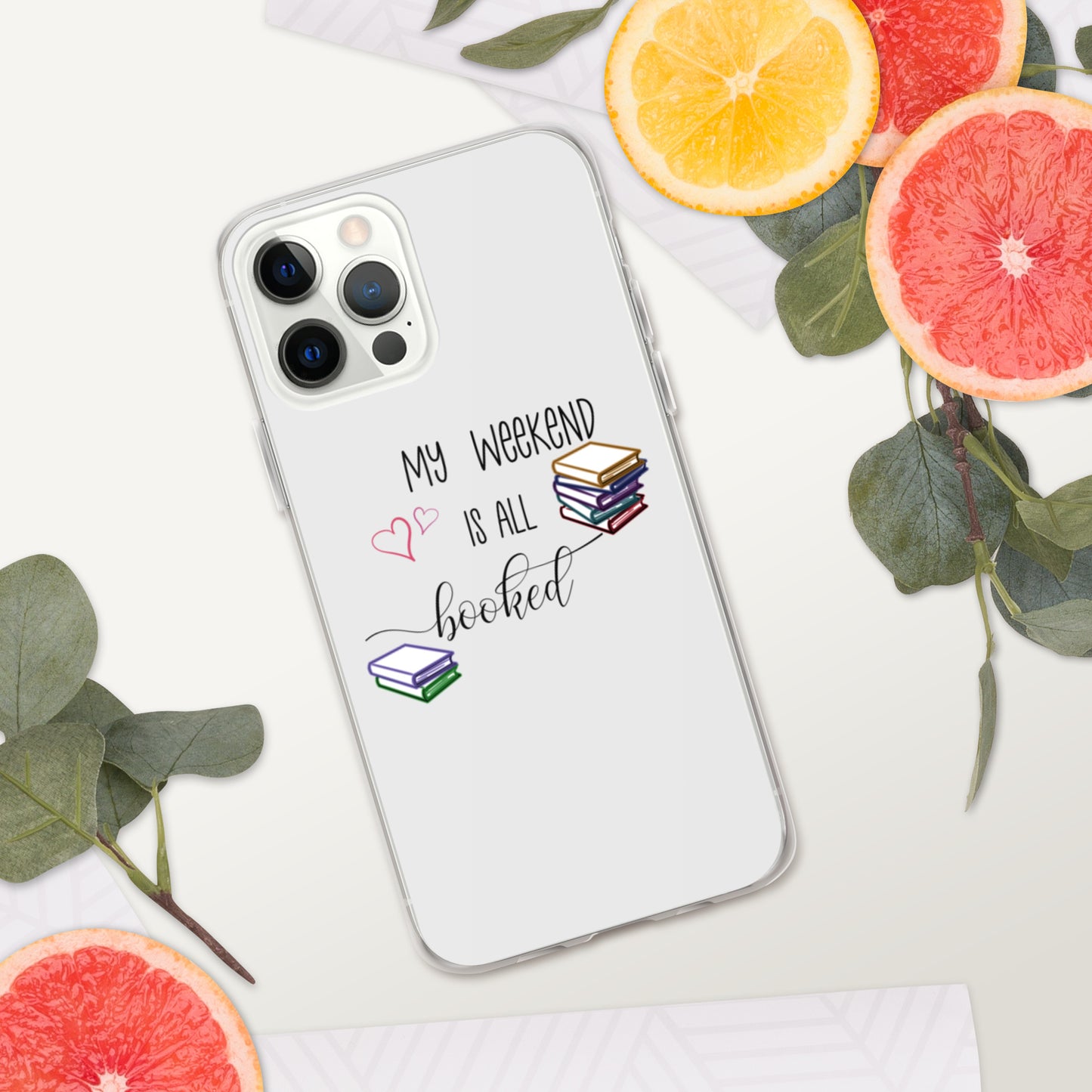 all booked iPhone Case